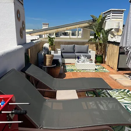Avec Terrasse Sur Le Toit Vue Roses